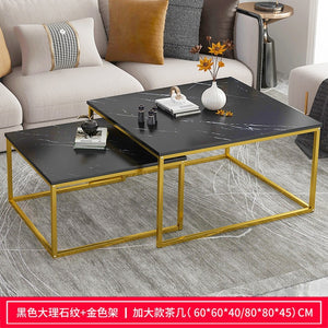 Open image in slideshow, Nordic Living Room Marble Coffee Table
