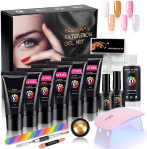 Open image in slideshow, Poly Nail Gel Extension Kit
