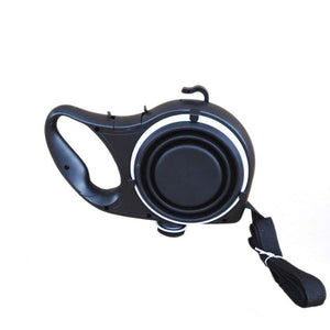 Open image in slideshow, Exclusive Water Bottle Retractable Dog Leash
