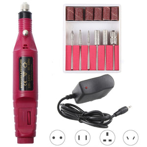 Open image in slideshow, Professional Electric Nail Drill Machine Pedicure Manicure Drill Set
